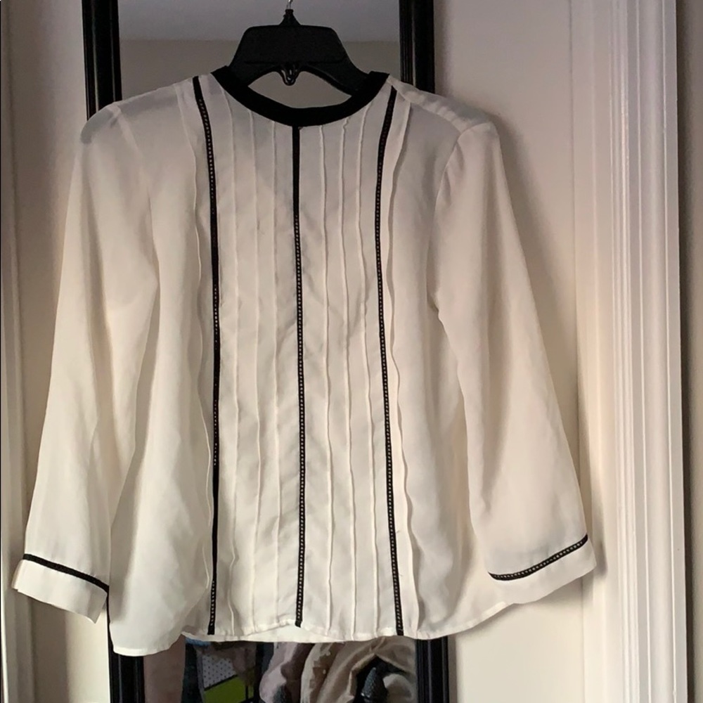 Zara ivory blouse